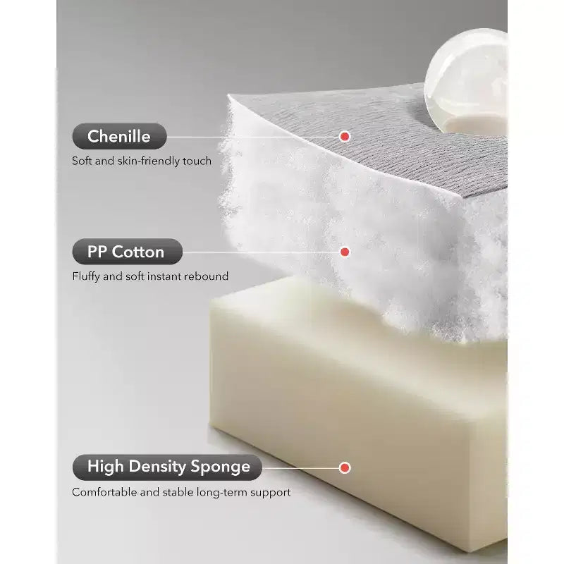 Fauteuil inclinable, Fauteuil à bascule pivotant à 360° pour petits espaces, Fauteuil de crèche en tissu rembourré avec poches latérales pour salon, Cadre en acier Q235