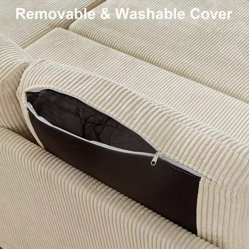 Canapé d'angle convertible en L avec dossier inclinable 81, canapé convertible avec lit gigogne, canapé de rangement réversible, assemblage sans outils