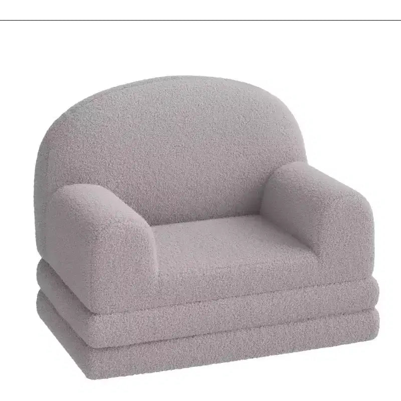 Canapé 2-en-1, canapé pliable pour enfant, fauteuil en mousse