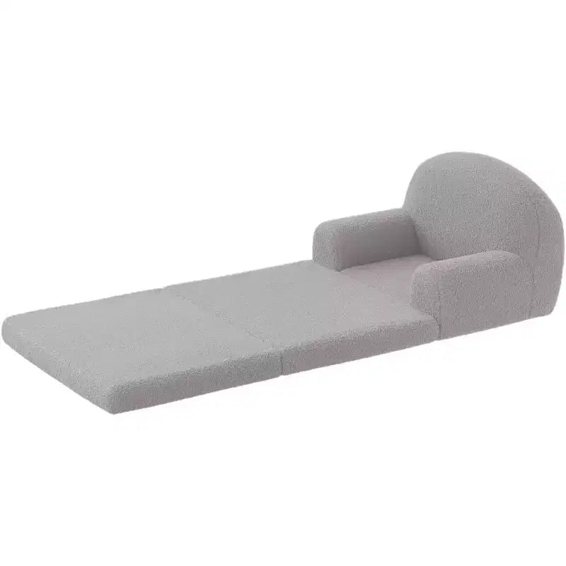 Canapé 2-en-1, canapé pliable pour enfant, fauteuil en mousse