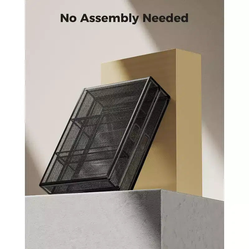 Support d'écran à 2 niveaux, Rehausseur d'écran en métal avec tiroir, Organiseur de bureau, Support d'écran avec rangement, Support d'ordinateur de bureau pour PC, Ordinateur portable, Imprimante