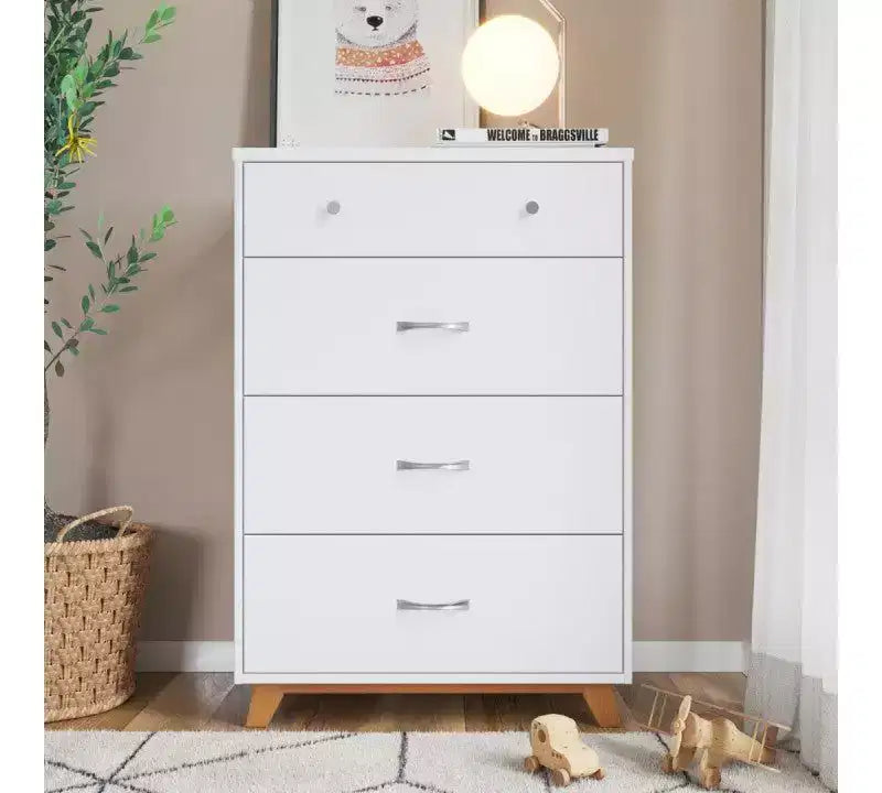 Lit de bébé Child Craft SOHO, commode 3 tiroirs, chiffonnier, table de chevet, chambre de bébé 4 pièces