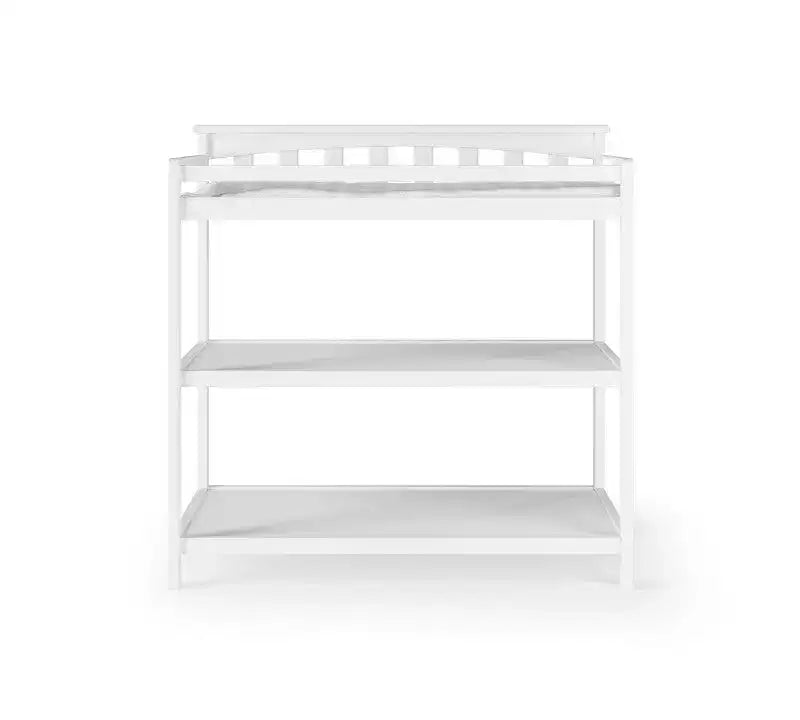 Ensemble de chambre de bébé 2 pièces Child Craft Hampton comprenant un lit de bébé convertible 4-en-1 à dessus plat et une table à langer